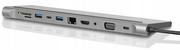 Huby USB - Apple Dock MacBook Hub Vga Hdmi 4K Lan Usb - miniaturka - grafika 1
