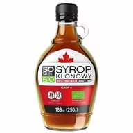 Syropy i koncentraty owocowe - Syrop klonowy SOwell BIO, 189ml - miniaturka - grafika 1