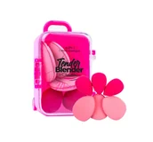 Gąbeczki do makijażu - CLAVIER TENDER BLENDER MUA KIT ZESTAW MINI APLIKATORÓW DO MAKIJAŻU RÓŻOWY - miniaturka - grafika 1