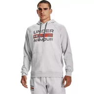 Bluzy męskie - Bluza męska Under Armour RIVAL FLEECE SIGNATURE HD-XXL - miniaturka - grafika 1