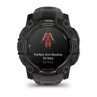 Smartwatch - Garmin Instinct 3 50mm Czarny AMOLED - miniaturka - grafika 1