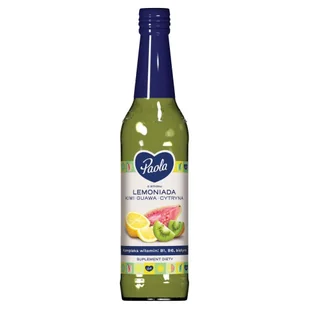 Paola Produkt o smaku lemoniada kiwi guawa cytryna 430 ml - Syropy i koncentraty owocowe - miniaturka - grafika 1