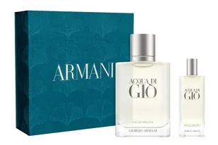 Giorgio Armani Acqua di Gio Zestaw: woda perfumowana + woda perfumowana travel size - Zestawy perfum męskich - miniaturka - grafika 1