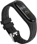 Akcesoria do smartwatchy - Pasek Beline Smart do Xiaomi Mi Band 5/6 Czarny (5905359814191) - miniaturka - grafika 1