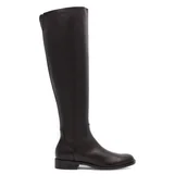 Kozaki damskie - Muszkieterki Gino Rossi MIVAR-02 Czarny - miniaturka - grafika 1