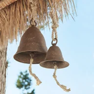 Pozostałe ozdoby ogrodowe - Ozdobny dzwonek, zestaw 2 szt. Eamont - miniaturka - grafika 1