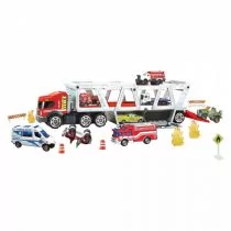 Mattel Matchbox Transporter Wóz strażacki - Samochody i pojazdy dla dzieci - miniaturka - grafika 3