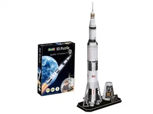 Puzzle 3D 136 Apollo 11 Saturn V - Puzzle - miniaturka - grafika 1
