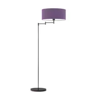 Lampy stojące - Lampa podłogowa LYSNE Cancun, 60 W, E27, fioletowa/czarna, 155x63 cm - miniaturka - grafika 1