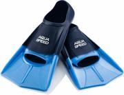 Pływanie - Aqua Speed Płetwy treningowe, granatowo-jasnoniebieskie, rozmiar 37/38 (240-245 mm) - miniaturka - grafika 1