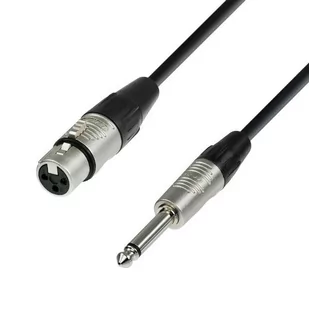 Adam Hall Cables 4 Star Series - Microphone Cable REAN XLR żeński / 6.3 mm Jack mono 10.0 m przewód mikrofonowy K4MFP1000 - Akcesoria do nagłośnienia - miniaturka - grafika 1