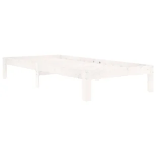 Lumarko Rama łóżka, biała, lite drewno sosnowe, 90 x 200 cm - Łóżka - miniaturka - grafika 5
