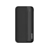 Ładowarki do telefonów - Dudao K4S powerbank 2x USB Typ A 10000mAh 5V/2A czarny - miniaturka - grafika 1