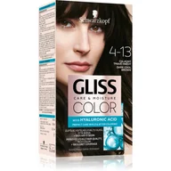 Farby do włosów i szampony koloryzujące - Schwarzkopf Gliss Color Krem koloryzujący nr 4-13 Ciemny Chłodny Brąz 1op. SO_111660 - miniaturka - grafika 1