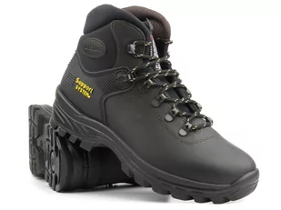 Buty trekkingowe męskie jesienno-zimowe - GRISPORT 10242D26G/41 Lontra Dakar, brązowe - Grisport - Buty trekkingowe męskie - miniaturka - grafika 1