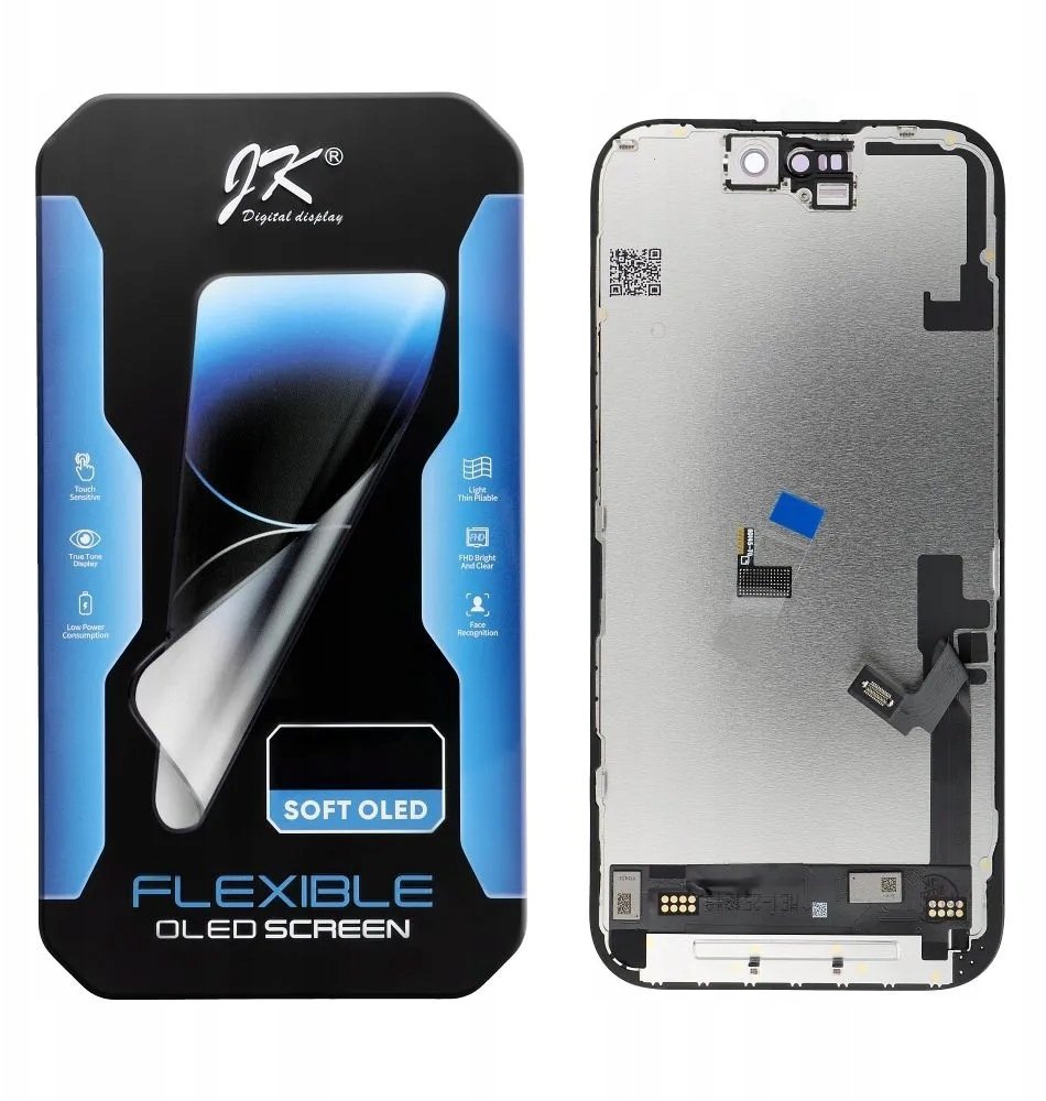 JK Wyświetlacz LCD do IPHONE 16 HARD OLED Change IC