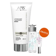 Zestawy kosmetyków damskich - Zestaw Apis Lifting Peptide, liftingująco-napinająca maska z SNAP-8, 200 ml + krem do twarzy, redukcja pierwszych zmarszczek, 50 ml + krem pod oczy, 15 ml gratis - miniaturka - grafika 1