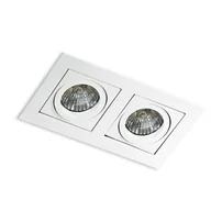 Lampy sufitowe - Azzardo Oczko lampa sufitowa oprawa wpuszczana Paco 2 2X50W GU10 białe GM2201 - - miniaturka - grafika 1