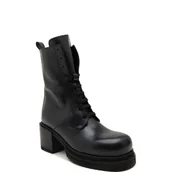 Botki damskie - Pinko Botki HONNEGER ANFIBIO PELLE VITELLO - miniaturka - grafika 1