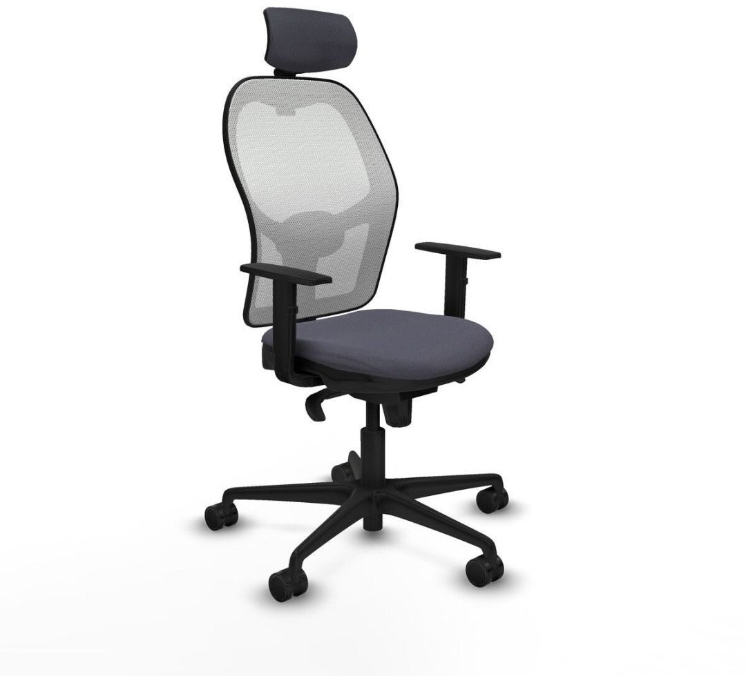 Krzesło Biurowe z Zagłówkiem Piqueras y Crespo 1D036N2 Ciemny szary