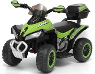 Pojazdy elektryczne dla dzieci - Quad na Akumulator 6V 45W Światła Led Muzyka 2 Biegi Zielony - miniaturka - grafika 1