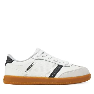 Sneakersy Skechers 405730L/WBK Biały - Buty dla dziewczynek - miniaturka - grafika 1