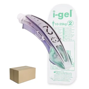 Maska krtaniowa I gel rozmiar 2 dla małego dziecka maska oddechowa intubacyjna żelowa I-gel 10 szt - Meble i wyposażenie gabinetów medycznych - miniaturka - grafika 1