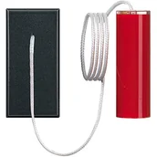 Gniazdka elektryczne - Legrand AXOLUTE Przycisk z cięgnem 1P 1M 10A 250V antracyt HS4033 HS4033 - miniaturka - grafika 1