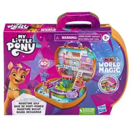 Figurki dla dzieci - Hasbro, My Little Pony, Mini World Magic Creation Maretime Bay, Zestaw przenośny z figurkami i akcesoriami, F5248 - miniaturka - grafika 1