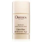 Dezodoranty i antyperspiranty męskie - Calvin Klein Obsession M) dst 75ml - miniaturka - grafika 1