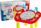 Gry planszowe - Gra Zręcznościowa Łowienie Rybek Świeci Czerwona - miniaturka - grafika 1