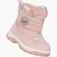 Botki damskie - Śniegowce Dziewczęce Botki Zimowe Ocieplane Różowe Apawwa I3606R-A Różowy 24 - miniaturka - grafika 1