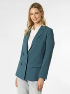 Swetry damskie - Calvin Klein Blezer damski Kobiety Sztuczne włókno niebieski jednolity, 38 - miniaturka - grafika 1