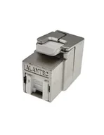 Pozostałe akcesoria sieciowe - Moduł keystone RJ45 beznarzędziowy STP kat.6A PoE+ ALANTEC Plus - badanie jakości INTERTEK (USA) - PODWYŻSZONE PARAMETRY TRANSMI - miniaturka - grafika 1