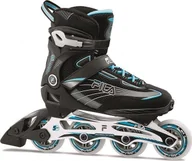 Rolki - Rolki Fila Mizar 80 Lady rekreacyjne czarne r. 38.5 - miniaturka - grafika 1