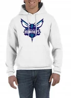 Bluzy męskie - Bluza Z Kapturem Charlotte Hornets S 0465 - miniaturka - grafika 1