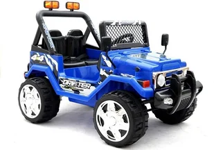 Import LEANToys Raptor dwuosobowy Niebieski 383 - Pojazdy elektryczne dla dzieci - miniaturka - grafika 1