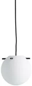 Lampy sufitowe - Frandsen - Koi Lampa Wisząca Ø19 Opal White/Black Frandsen - miniaturka - grafika 1