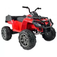 Pojazdy elektryczne dla dzieci - Import SUPER-TOYS MEGA WIELKI QUAD 24 VBDM-0909-24V CZERWONY - miniaturka - grafika 1