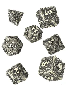 Dracopolis, Zestaw kości, czarne Q-Workshop - gra - Akcesoria do gier planszowych - miniaturka - grafika 1