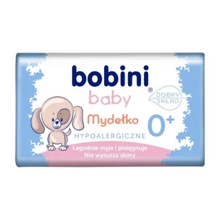 BOBINI BABY Hypoalergiczne mydełko dla dzieci w kostce, 90g - Kosmetyki do mycia twarzy - miniaturka - grafika 1