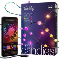 Taśmy LED - Inteligentne Lampki Twinkly Candies 200 Led Rgb z Usb-c i Aplikacją - miniaturka - grafika 1