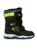 Buty dla chłopców - CMP Śniegowce Kids Hexis Snow Boot Wp 30Q4634 Czarny - miniaturka - grafika 1
