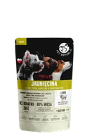 Mokra karma dla kotów - Pet Republic PetRepublic drobno siekane kawałki w delikatnym sosie jagnięcina 12x100g dla psa 57581-uniw - miniaturka - grafika 1