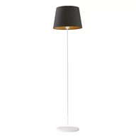 Lampy stojące - LYSNE, lampa podłogowa VASTO GOLD, czarny ze złotym wnętrzem - miniaturka - grafika 1