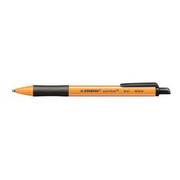 Długopisy - Stabilo SCHWAN Długopis automatyczny 0.5mm czarny Pointball - miniaturka - grafika 1