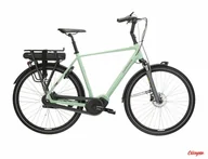 Rowery elektryczne - Rower elektryczny Kross Sentio Hybrid 4.0 418 Wh zielony/bordowy połysk 2024 - miniaturka - grafika 1