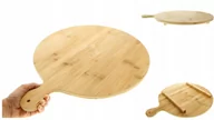 Deski do krojenia - TACA DREWNIANA Z BAMBUSA DESKA DO SERWOWANIA DAŃ - miniaturka - grafika 1