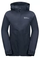 Kurtki i płaszcze dla chłopców - Jack Wolfskin Unisex Stormy Point Jacket, Night Blue, 116 (DE) - miniaturka - grafika 1