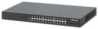 Switche - Intellinet 561846 łącza sieciowe Zarządzany L2+ Gigabit Ethernet (10/100/1000) Obsługa PoE 1U Czarny - miniaturka - grafika 1